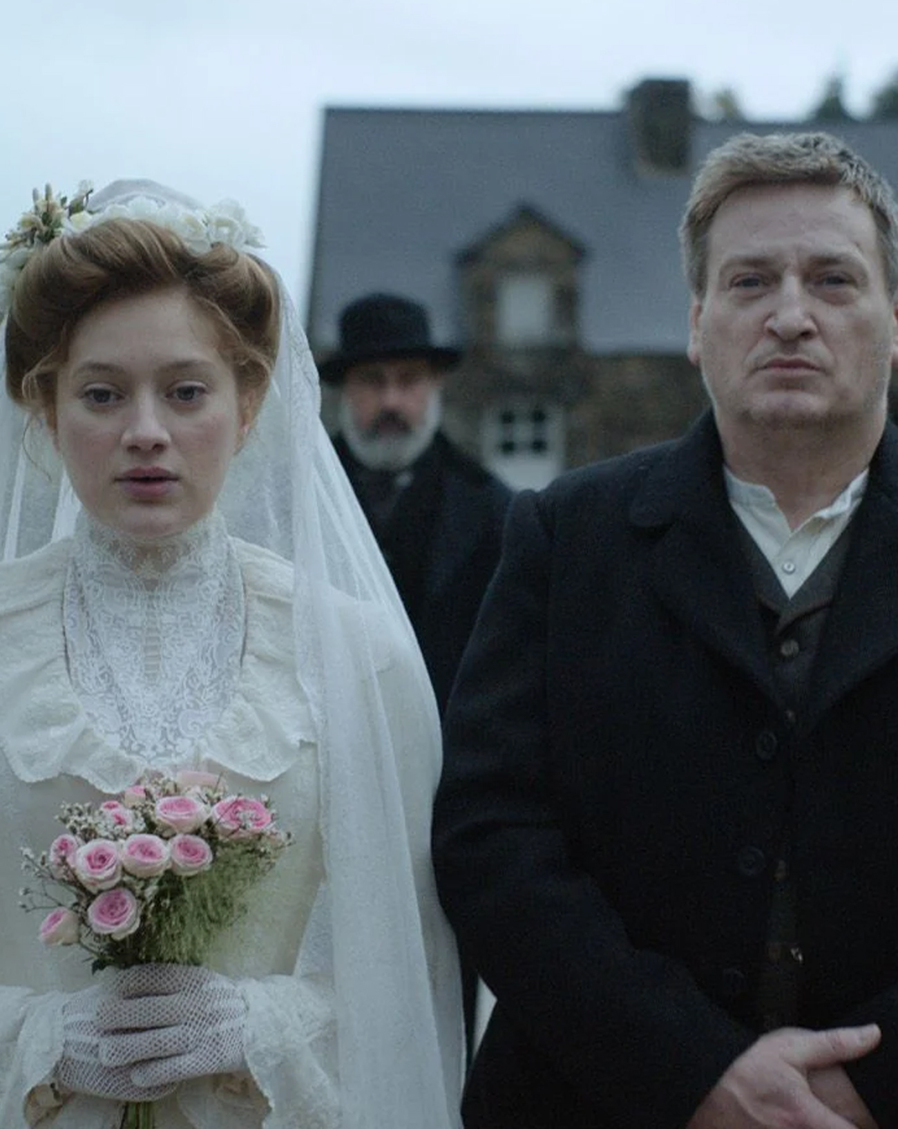 Nadia Tereszkiewicz et Benoît Magimel dans le film Rosalie (2024) © Marie-Camille Orlando - 2023 TRESOR FILMS - GAUMONT - LDRPII - ARTÉMIS PRODUCTIONS.