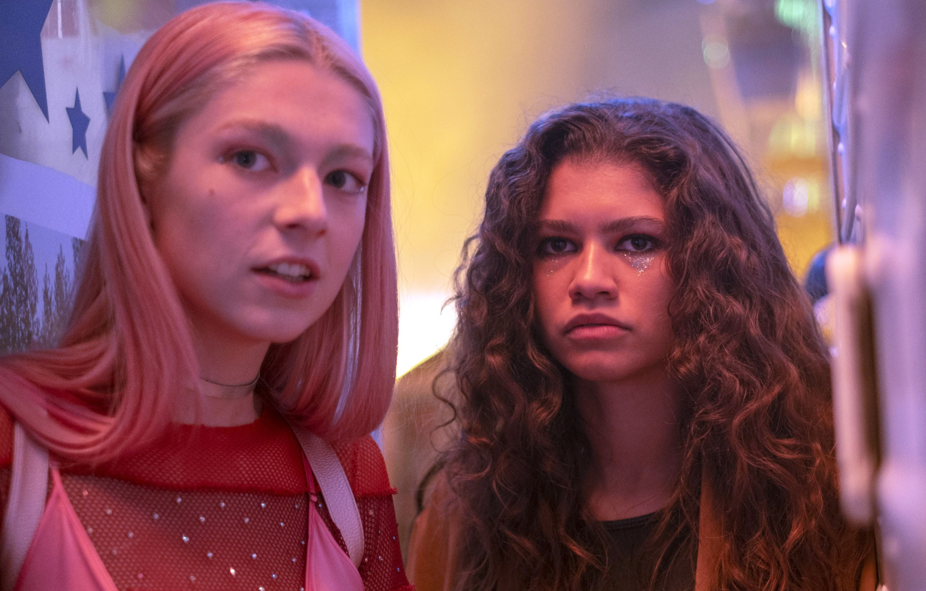Zendaya dans la série Euphoria.