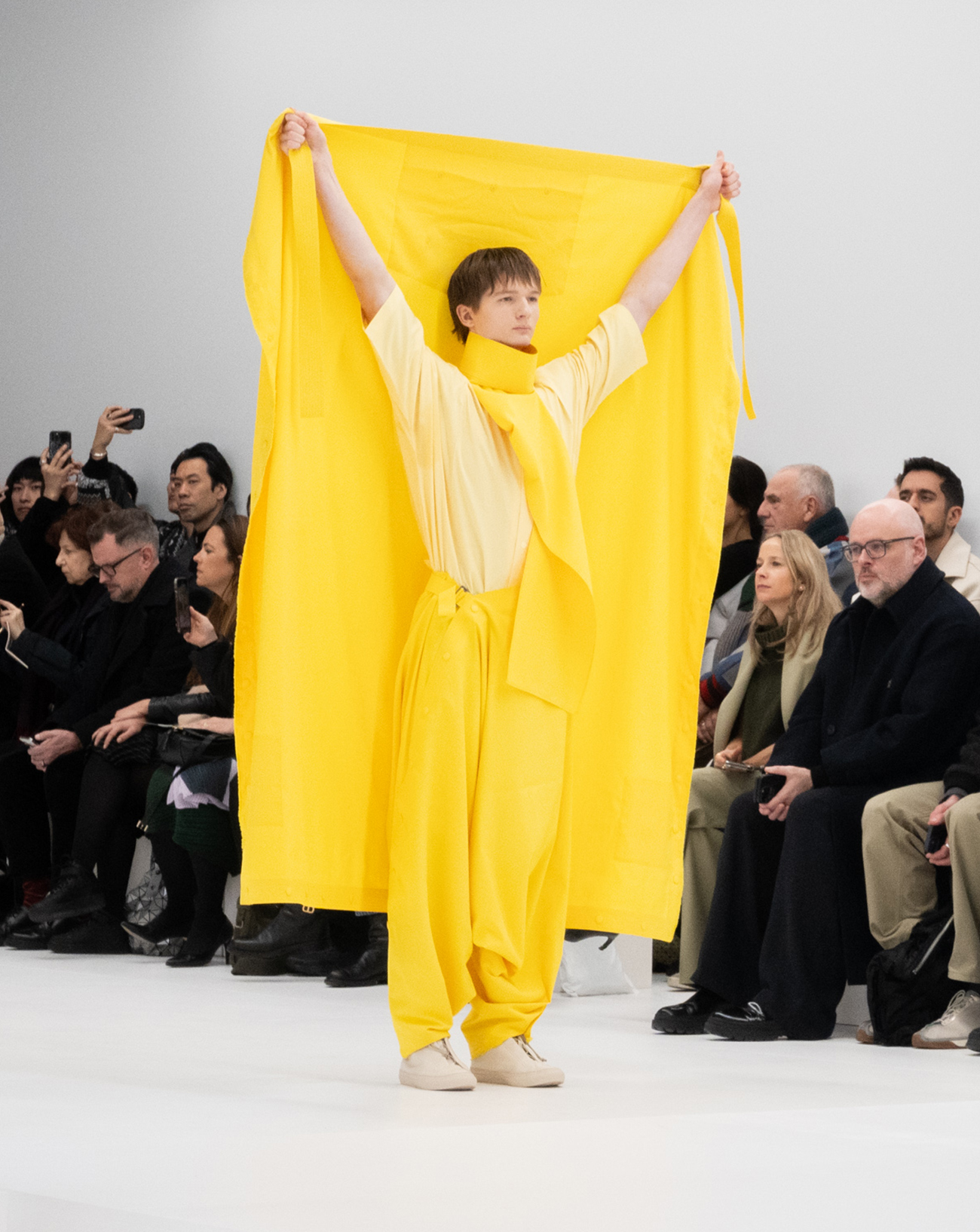 Le défilé Issey Miyake Men automne-hiver 2025-2026.