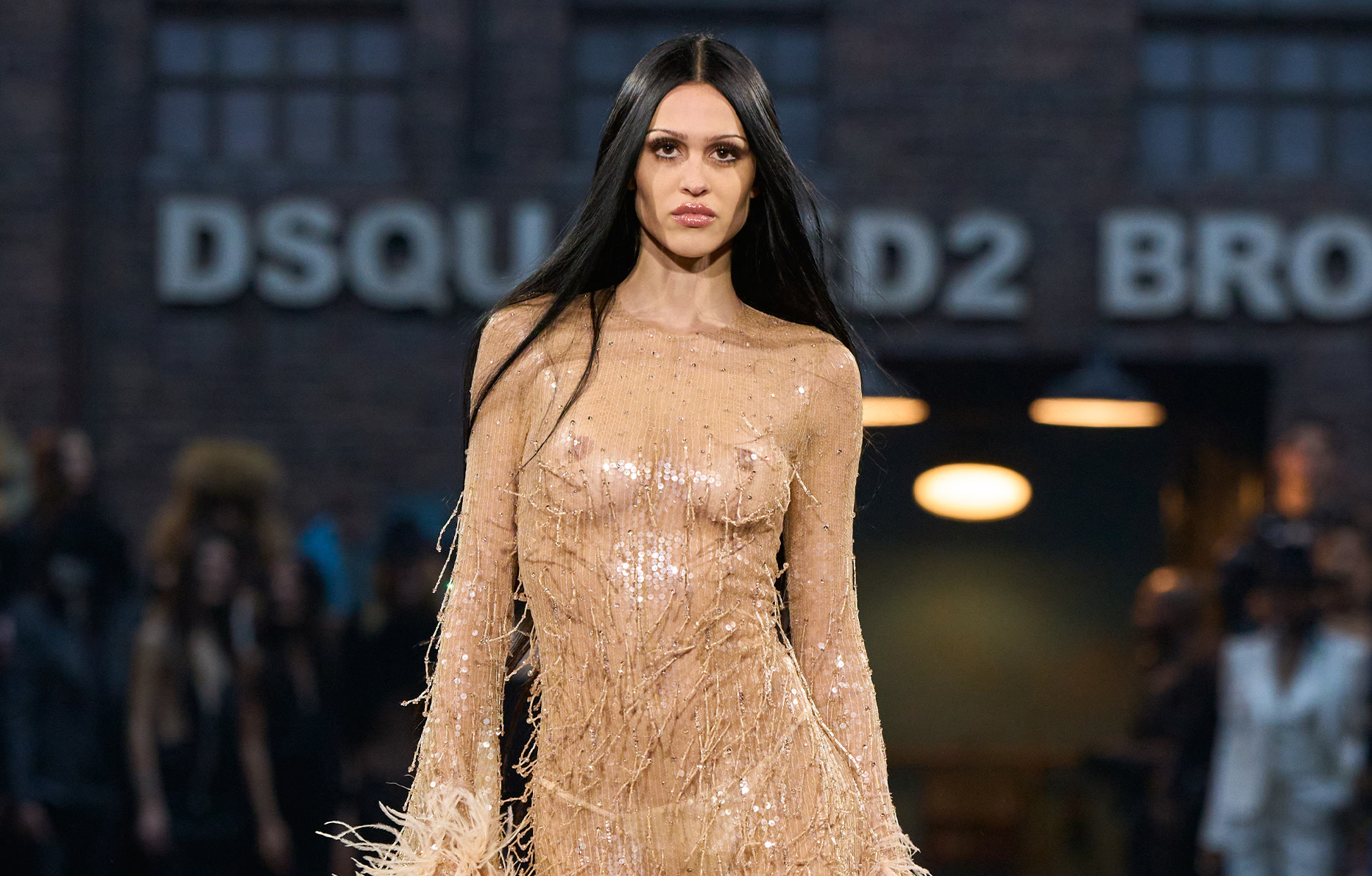 dsquared2 automne-hiver 2025-2026 amelia gray