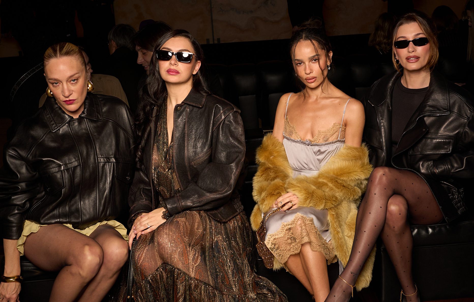 invités defile saint laurent automne-hiver 2025-2026