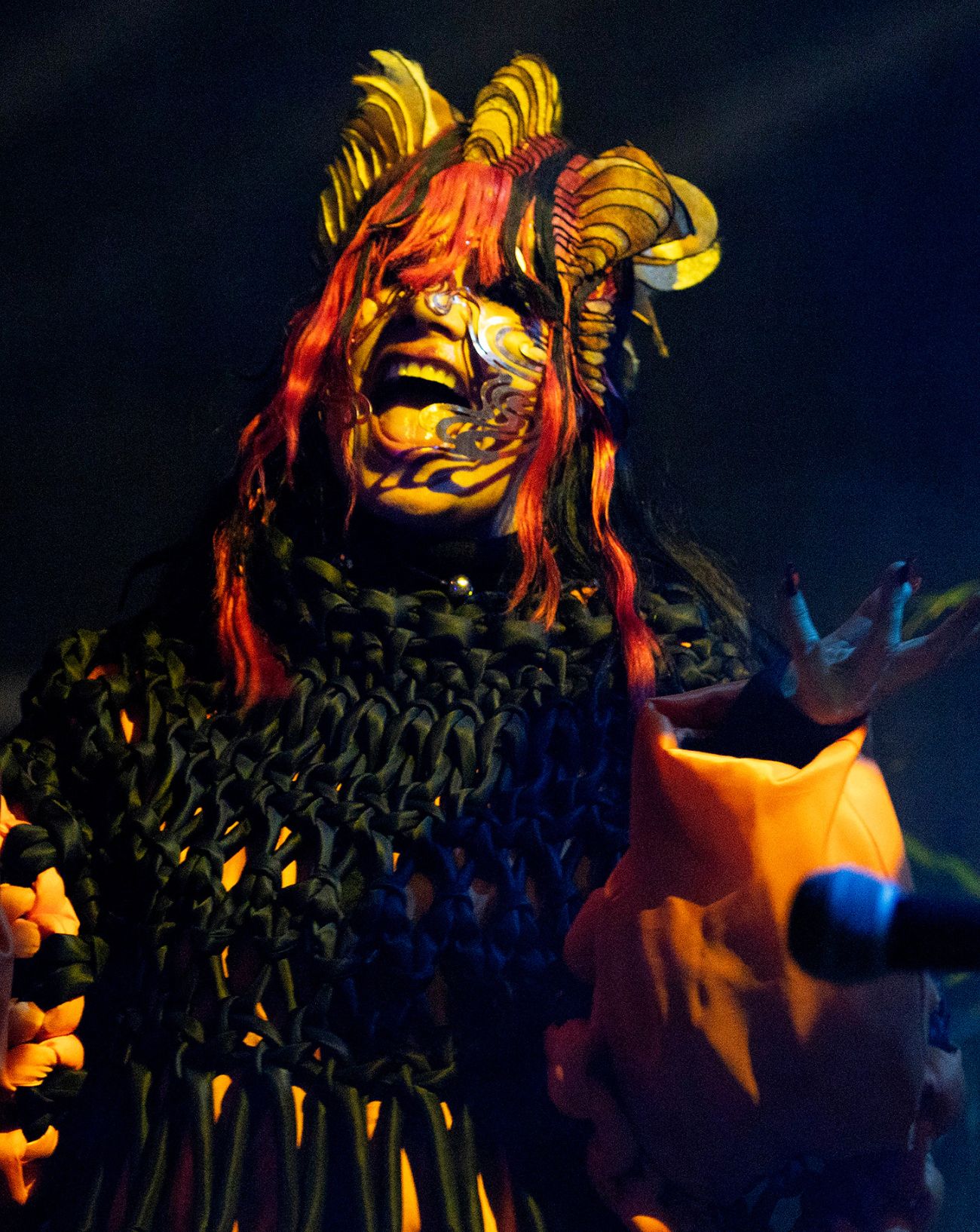 La musicienne Björk s'est produite en DJ set à Milan invitée par OTW by Vans.