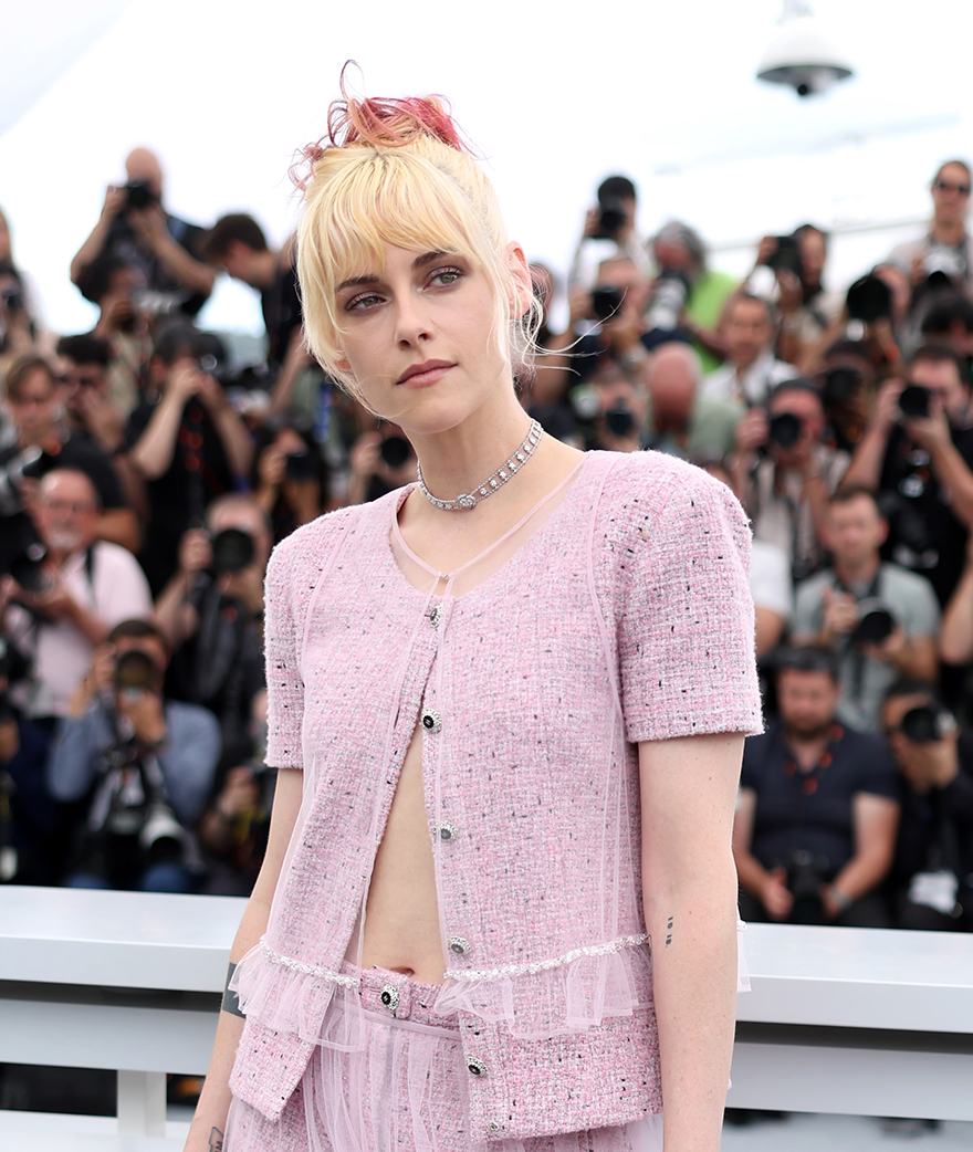 interview de kristen tewart à cannes pour son premier film Th Chronology of water